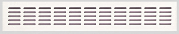 Reimo Ventilation grille 400 x 80 mm (white) - 53021 | Stahlor image 1