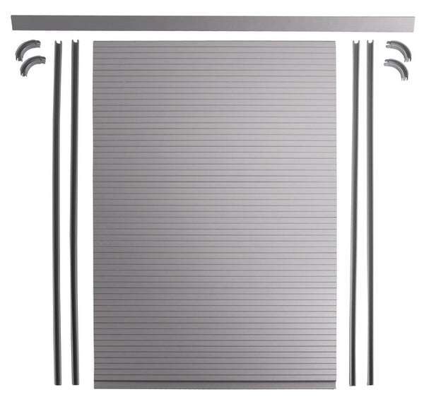 Carbest Rolling shutter door complete set - Silver - 53044 | Stahlor image 1