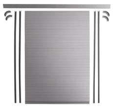 Carbest Rolling shutter door complete set - Silver - 53044 | Stahlor image 1