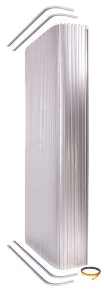 Rolling door for bathroom and toilet rooms with mounting rails
