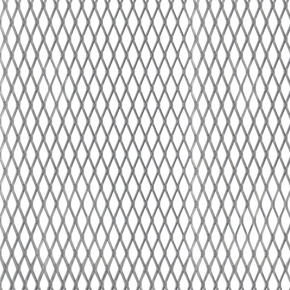 Expanded metal sheet - steel - 60 x 100 cm
