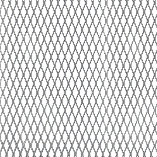 Expanded metal sheet - steel - 60 x 100 cm