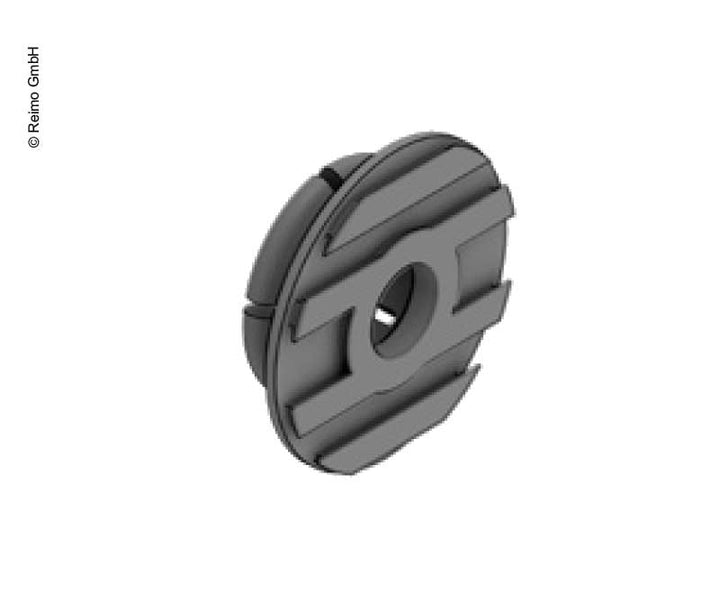 Very Low clips for panel mounting, 100 pcs.