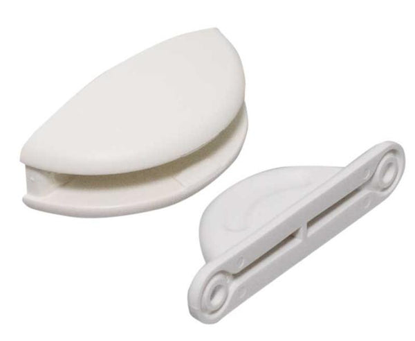 Reimo Door stop 1 piece white plastic - 532503 | Stahlor image 1