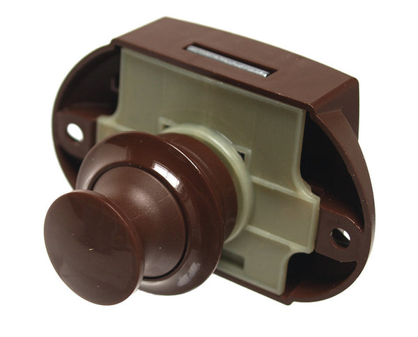 Reimo Push Lock - furniture lock Braun - 5327001 | Stahlor image 1