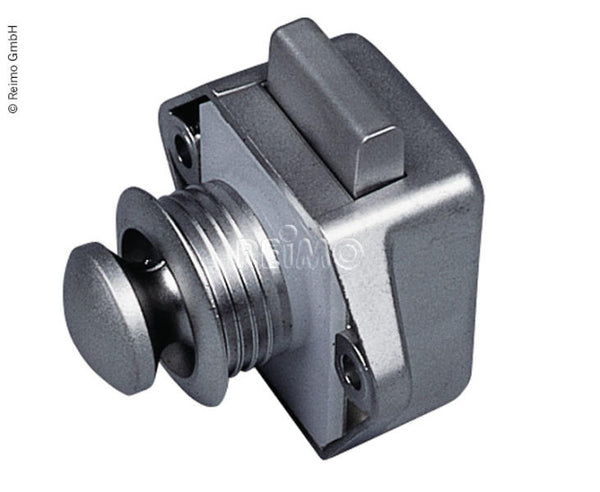 Reimo Push Lock Mini - furniture lock nickel plated matt - pack of 50 - 532741 | Stahlor image 1