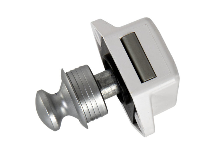 Push Lock Mini - Chrome matt
