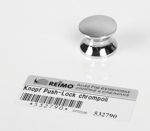 Reimo Push Lock - spare button chrome polished - 532790 | Stahlor image 1