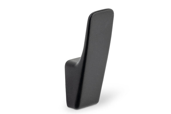 Reimo Single coat hook metal black angular, not foldable - 533402 | Stahlor image 1