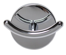 Reimo Double coat hook metal chromed round 6 x 7 x 5 cm - 53340 | Stahlor image 1