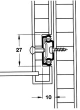 Reimo Drawer guide strip 342mm, 1 pair - 53383 | Stahlor image 2