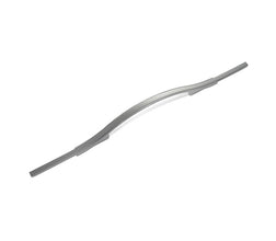 Reimo Cabinet handle silver, matt lacquered, length 160mm - 53409 | Stahlor image 1