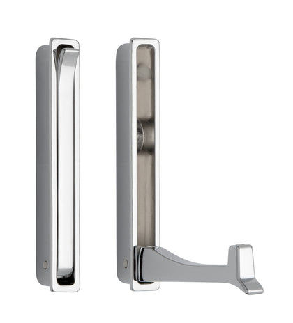 Reimo Folding Coat Hook, Single, Polished Chrome, 93 x 13 x 19 mm