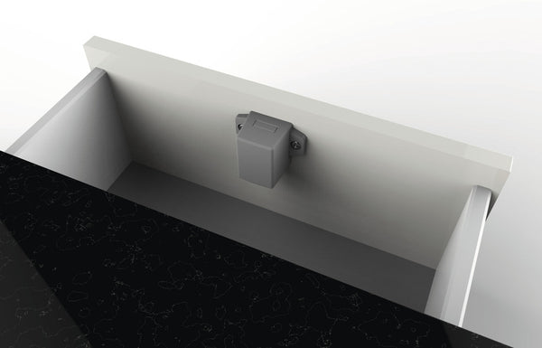 Reimo P-Lock Knopf schw.ma ecki - 53477 | Stahlor image 1