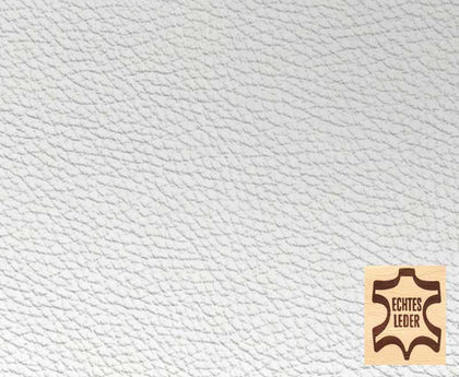 Automotive leather white, whole skin, price per m²