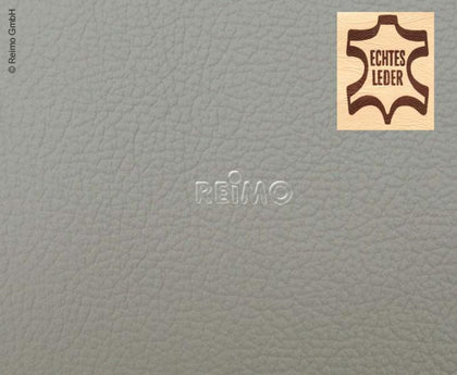 Automotive leather light grey, whole skin, price per m²