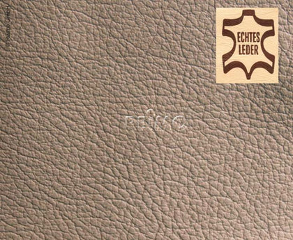 Automotive leather light brown, whole skin, price per m²