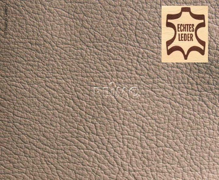 Automotive leather light brown, whole skin, price per m²