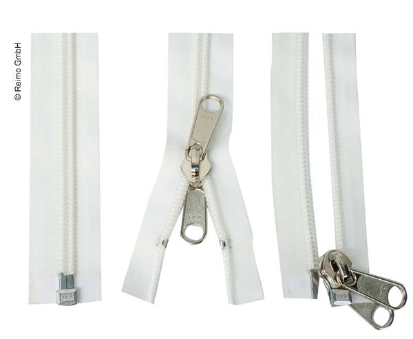 HEUSS Tent-zip white with double lead - 55062 | Stahlor image 1
