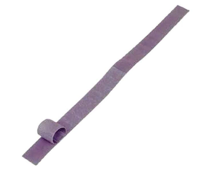 Velcro tape self-adhesive 10 mm wide at running meter Colour: grey