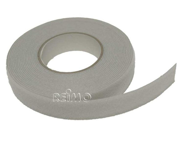 Reimo Velcro tape fleece share - 10 mm width - gray - 5 m - 56334 | Stahlor image 1