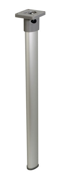 Reimo Articulated table foot matt silver, top joint, 675mm - 57005 | Stahlor image 1