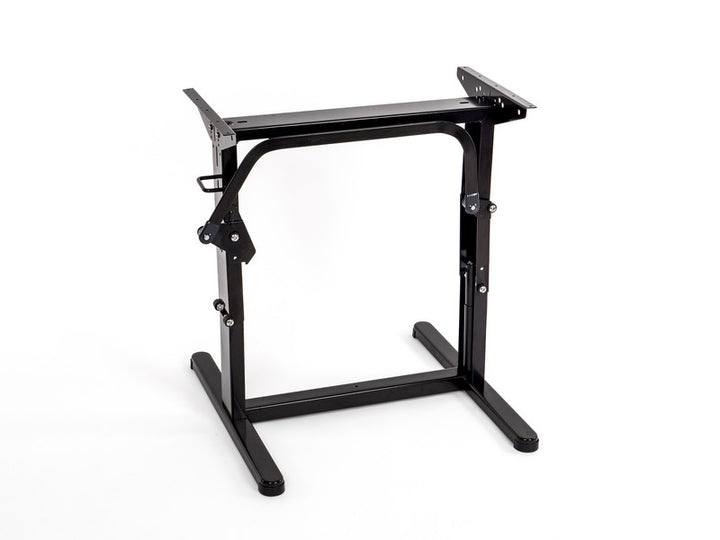 Lifting table frame with folding mechanism - Height adjustable