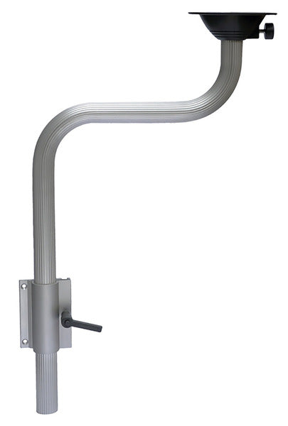 Swivel table frame made of aluminum