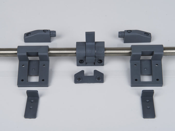 Table slide rail for wall mounting