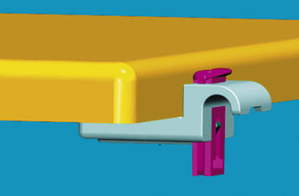 Reimo Quick Clip table slide rail - 57056 | Stahlor image 3