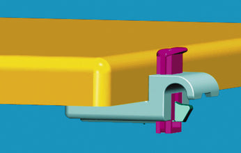 Reimo Quick Clip table slide rail - 57056 | Stahlor image 4