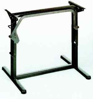 Reimo Lift table frame - metal - brown - length 600 mm - 570600 | Stahlor image 1