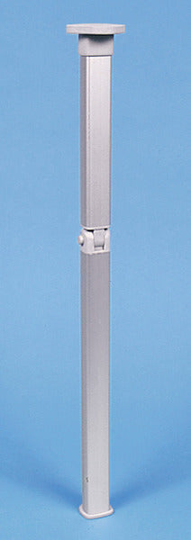 Folding table foot silver - height 740 mm hinge middle