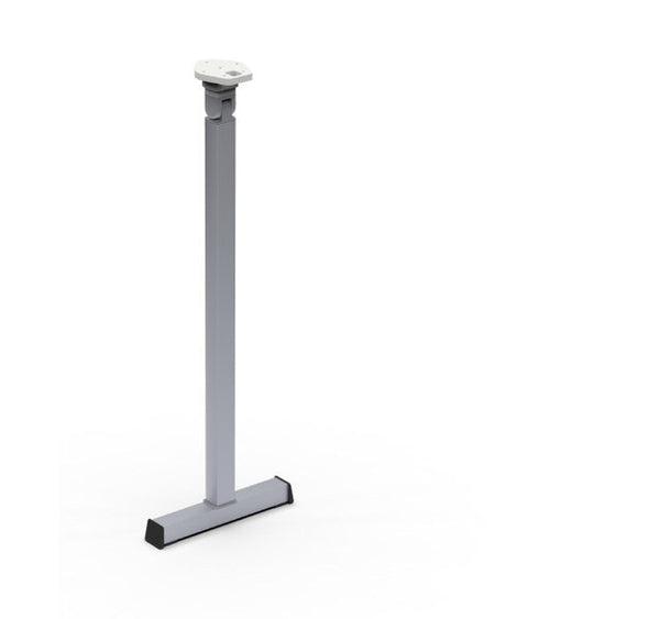 LIPPE Astro version 2 folding table base with variable T-foot - 57078 | Stahlor image 1