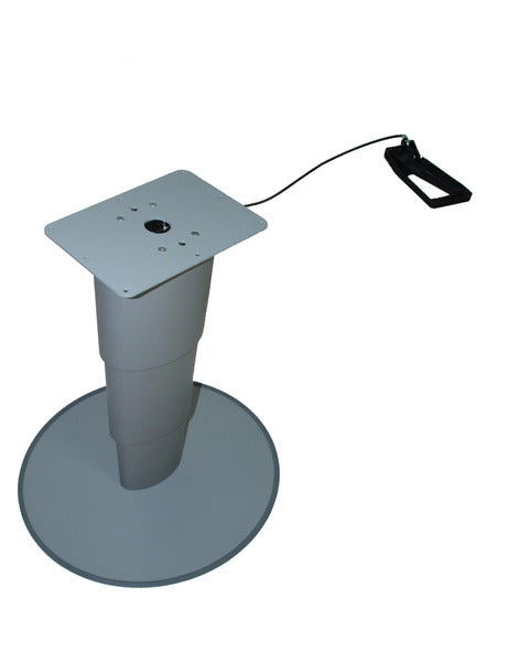 KESSE Single column lift table Primero Comfort, 315-675mm, silver grey - 570851 | Stahlor image 1
