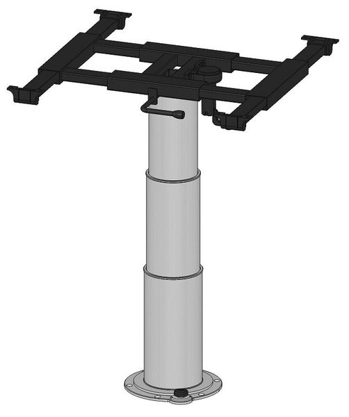 Single column lift frame 355-730 mm - stroke 375 mm