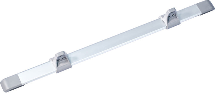 Reimo Wall-Mounted Table Slide Rail System, Silver