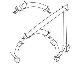 Reimo Three-point special automatic seatbelt - 58150 | Stahlor image 1