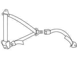 Reimo 3-point automatic safety harness 400 cm - 58151 | Stahlor image 3