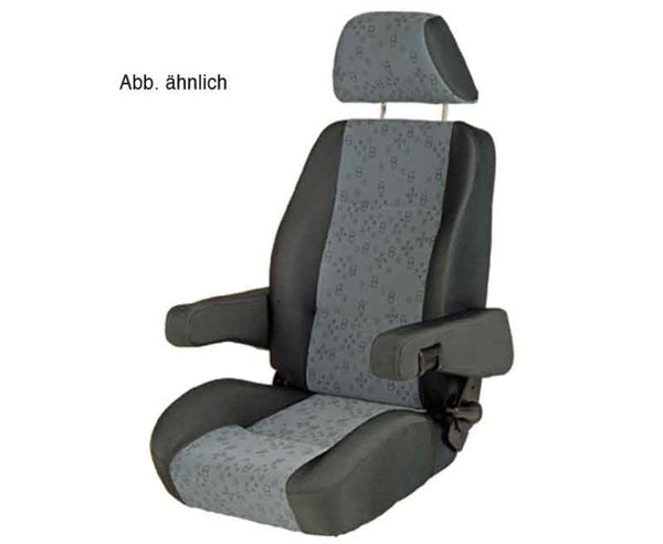 SPORT Sportscraft car seat S 8.1, cover leather dark grey - 59001 | Stahlor image 1