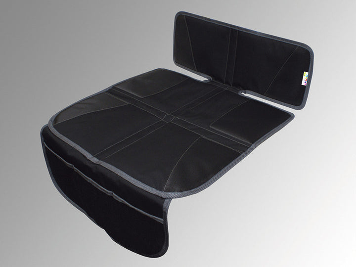 Seat cover with organizer, black