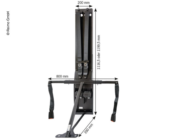 CTA Belt support for 2 persons Standard - 59102 | Stahlor image 1