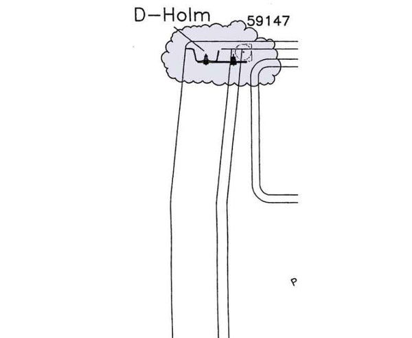 Reimo 3-point seatbelt adapter for VW T5 box van set 3 for attachment to D pillar at r - 59147 | Stahlor image 1