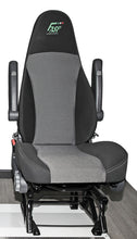FASP Single seat rotatable 55cm, cover two-tone light grey/anthracite - 59254 | Stahlor image 1