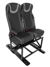 Mobiframe Double bench seat with Isofix for vehicles without double bottom - 59258 | Stahlor image 1