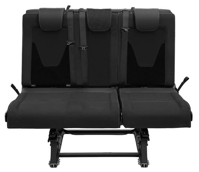 FASP 540 Double Bench Seat, Black, without Mounting Kit