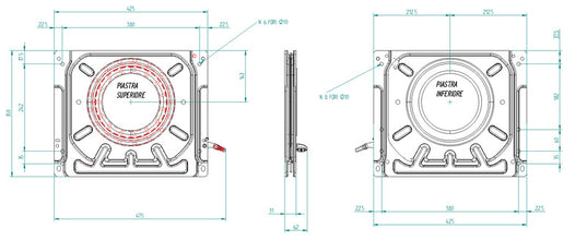 FASP Rotary console Vito driver's side for original seat until year of manufacture 2004 - 594772 | Stahlor image 2