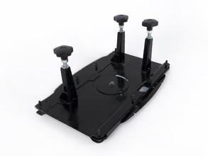 Reimo Rotating console double seat VW T5 with expert opinion for right-hand drive vehicles - 594961 | Stahlor image 2