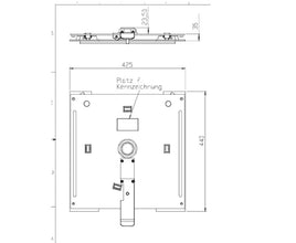 Sportscraft Rotary console VW T5/T6 - For driver or passenger side - 59502 | Stahlor image 2