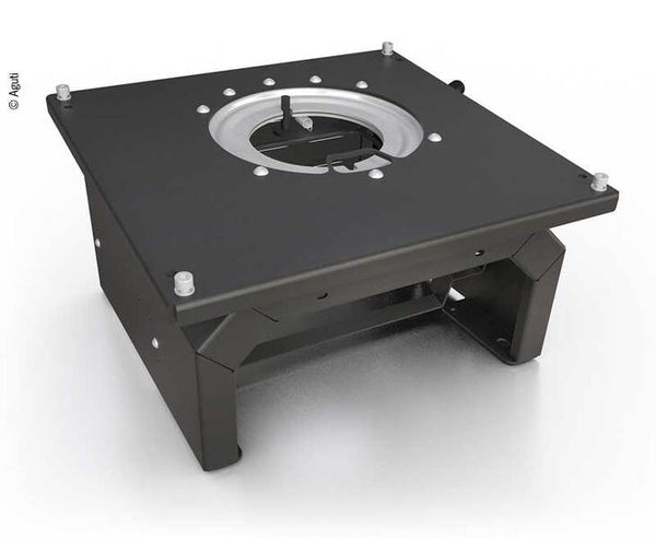 AGUTI turning unit passenger VW T5, black, H 250mm - 59544 | Stahlor image 1